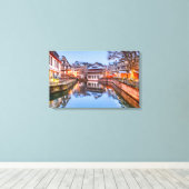 Canvas Straatsburg Afdruk (Insitu (Houten vloer))