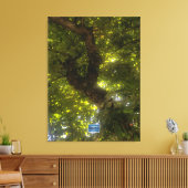 Canvas (Sun Green Tree 2) RFPMDesigns ©️2021/24 (Insitu (Woonkamer))