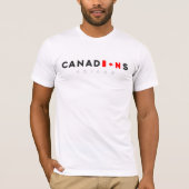 Canvas T-Shirt Canvas Canvas Canadees Awide Basic (Voorkant)
