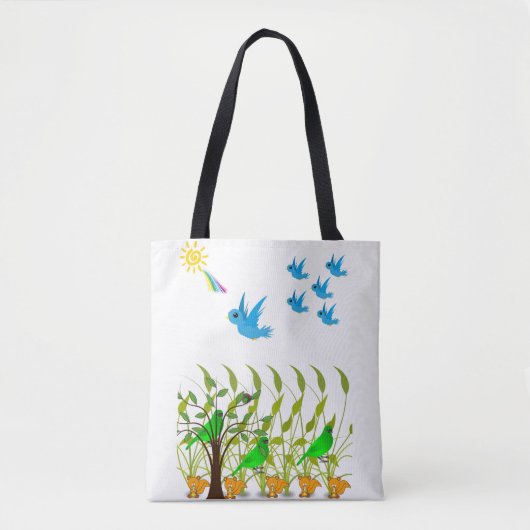 canvas tas (Voorkant)