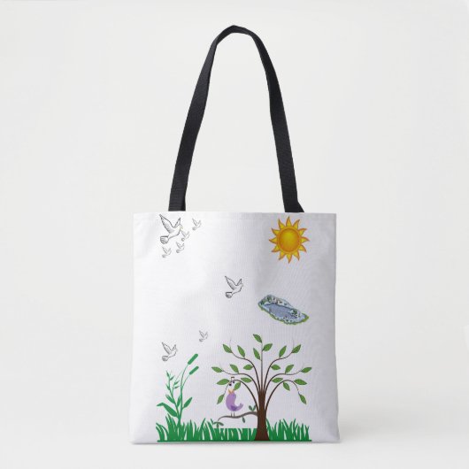 canvas tas (Voorkant)