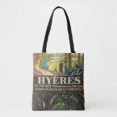 Canvas tas 1925 Franse Riviera - Hyeres (Voorkant)