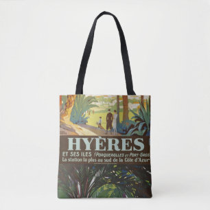  Canvas tas 1925 Franse Riviera - Hyeres