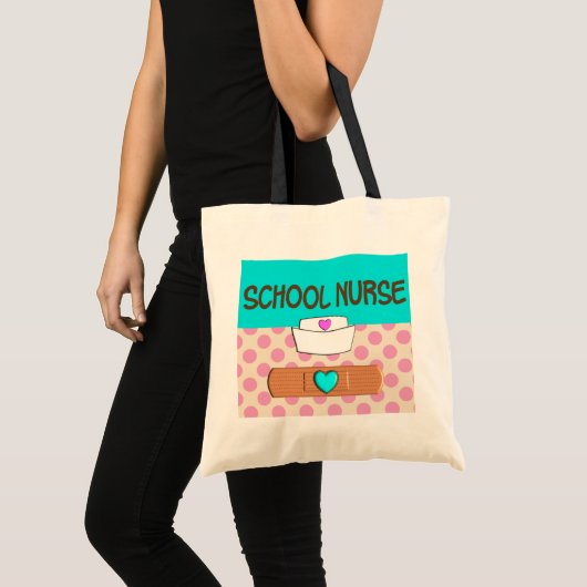 Canvas tas 2 van de schoolverpleegster (Voorkant (product))