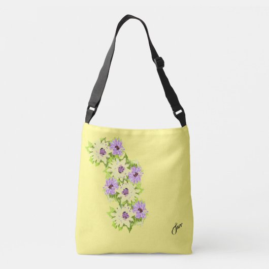 Canvas tas : Afrikaanse Daisy (Achterkant)
