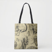 Canvas tas anatomie (Voorkant)