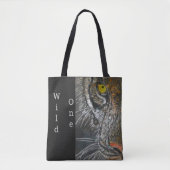 Canvas tas (ao) - Big Cat Portrait (Voorkant)