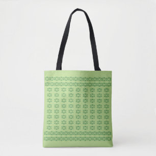 Canvas tas (ao) - Gekruld Patroon