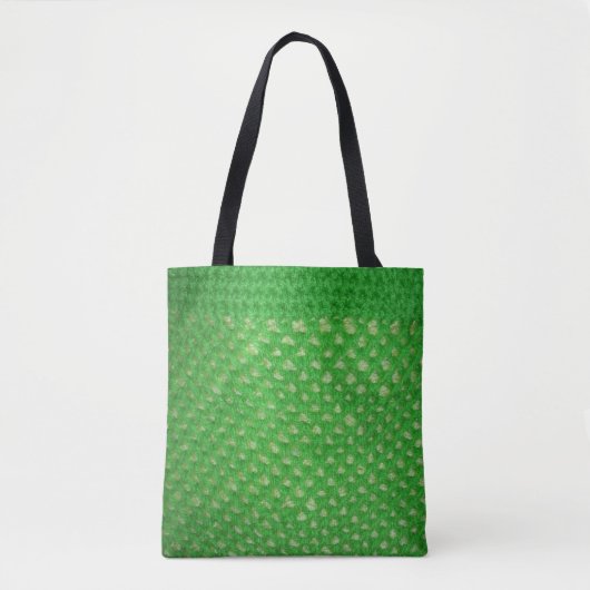 Canvas tas (AO) — Groene netten (Voorkant)
