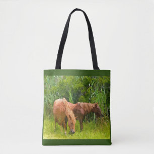 Canvas tas Assateague Ponies