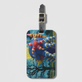 canvas tas bagagelabel (Voorkant (verticaal))