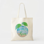 canvas tas "Beachy Keen/Beach" (Voorkant)