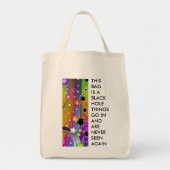 CANVAS TAS - BIG BANG BLACK HOLE POP ART (Voorkant)