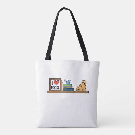 Canvas tas boekoverloop - Ik heb geen controle op (Achterkant)