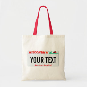 Canvas tas bord Wisconsin