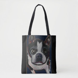 Canvas tas Boston Terrier ()