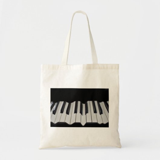 Canvas tas budget Warped Piano Keys (Voorkant)