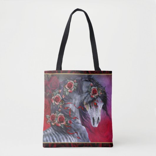 canvas tas "Calavera" (Voorkant)