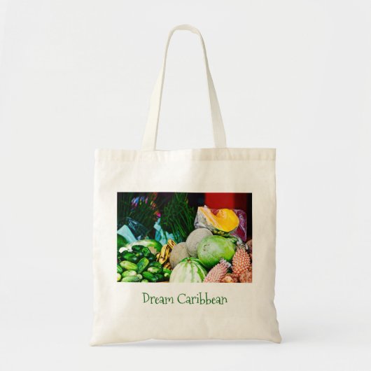 canvas tas - Canvas Art - Caribische vruchten (Voorkant)