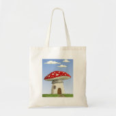 Canvas tas champignon (Voorkant)