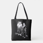 Canvas tas Chinees Hermit Poet Quotation (Achterkant)