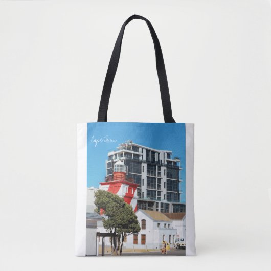 Canvas tas Cityscape Lighthouse (Voorkant)