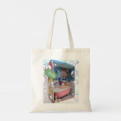 Canvas tas "De speelgoed" (Achterkant)