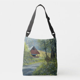 canvas tas "Deer Crossing"