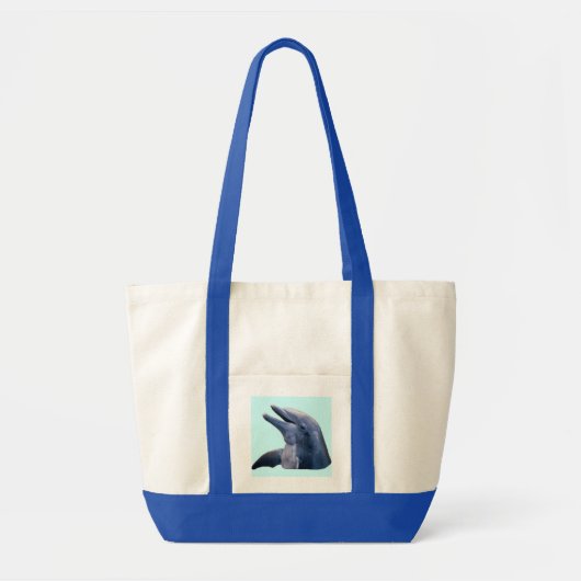 Canvas tas Dolphin Afbeelding (Voorkant)