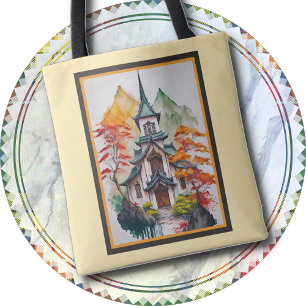 CANVAS TAS - Een Tas van twee pagodes