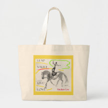 canvas tas Equestrian Vaulter