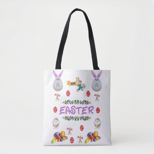 canvas tas esster bunny (Voorkant)