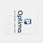 Canvas tas fleece deken (Voorkant (Horizontaal))