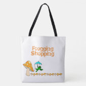 Canvas tas Frogging Shopping Mushroom (Voorkant)
