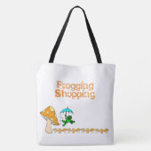 Canvas tas Frogging Shopping Mushroom (Achterkant)