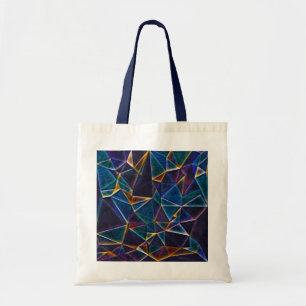 Canvas tas gebroken bellen