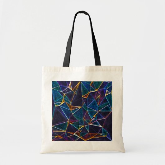 Canvas tas gebroken bellen (Voorkant)
