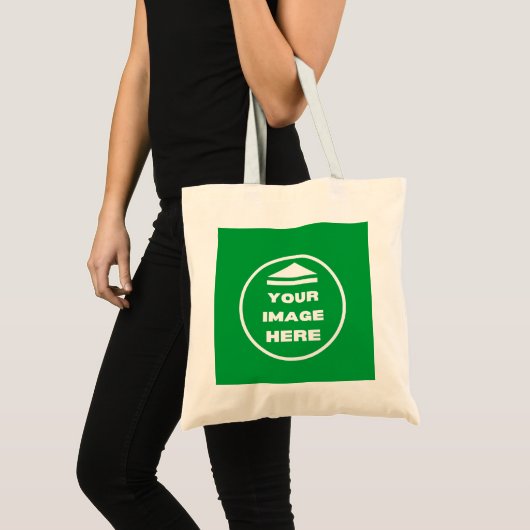 Canvas tas - gepersonaliseerd - Afbeelding / tekst (Voorkant (product))