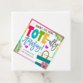 Canvas tas Gift Label (In situ)