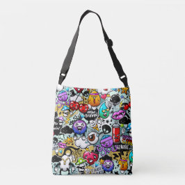 Canvas tas - graffiti - ontwerp