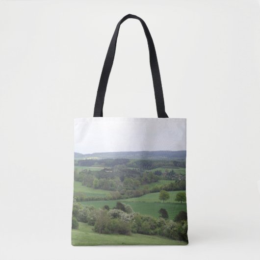 Canvas tas Groene en Pleasant Land (Voorkant)