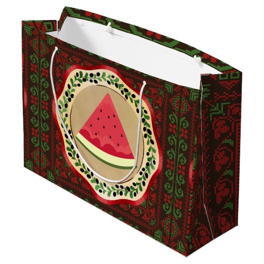 Canvas tas groot cadeauzakje (Achterkant Gekanteld)