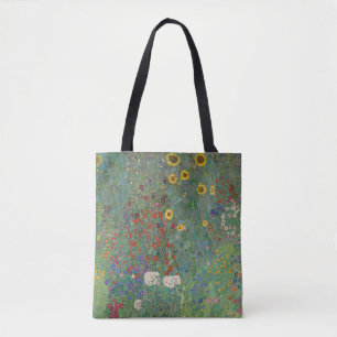 CANVAS TAS : GUSTAV KLIMT: BOERDERIJ GARDEN
