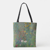 CANVAS TAS : GUSTAV KLIMT :BOERDERIJ GARDEN (Achterkant)