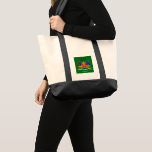canvas tas haiti embleem