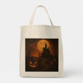 Canvas tas Halloween (Achterkant)