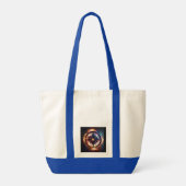 (canvas tas) "Harmony Haven Tas: waar stijl samenk Tote Bag (Achterkant)