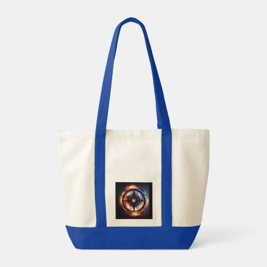 (canvas tas) "Harmony Haven Tas: waar stijl samenk Tote Bag (Achterkant)