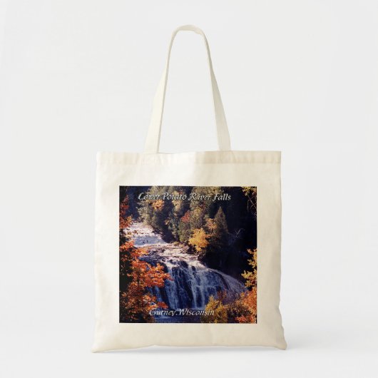 Canvas tas Herfsten benedenloop (Voorkant)