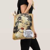 Canvas tas. Het is uitputtend mij te zijn. Tote Bag (Dichtbij)
